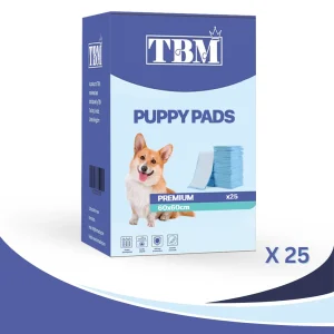 Puppy Training Pads – Pack of 25 60×60