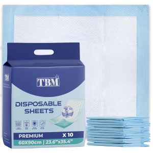 Incontinence Bed Pads – Pack of 10 (60x90cm)