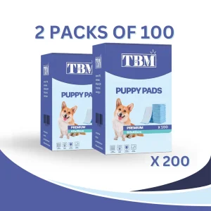 Puppy Training Pads – 2 Pack of 100 (60×40)