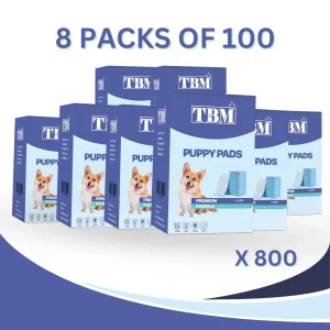 Puppy Training Pads – 8 Pack of 100 (60x90cm) (Copy)