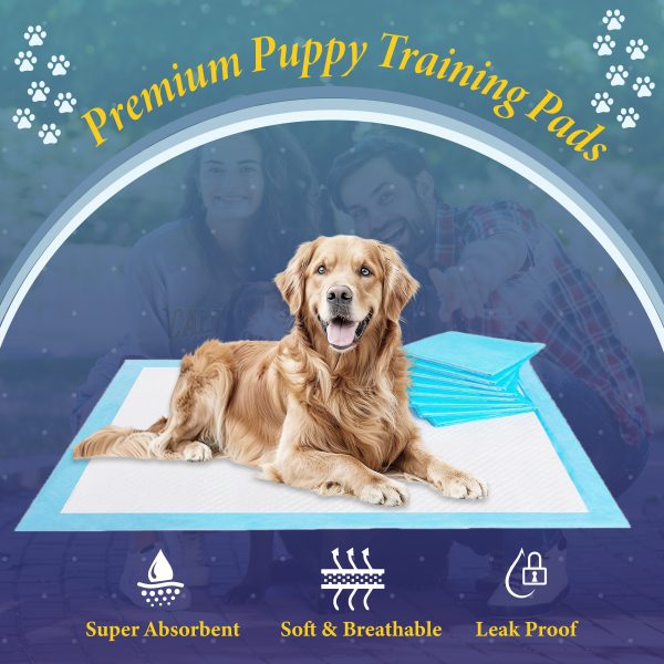Ultimate Puppy Training Pads Pack of 30 (60×60 cm) – Super Absorbent & Leak-Proof - Image 5