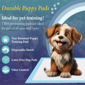 Ultimate Puppy Training Pads Pack of 30 (60×60 cm) – Super Absorbent & Leak-Proof