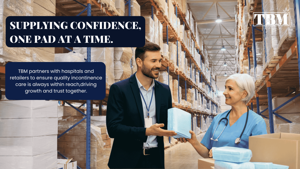 a man and woman in a warehouse