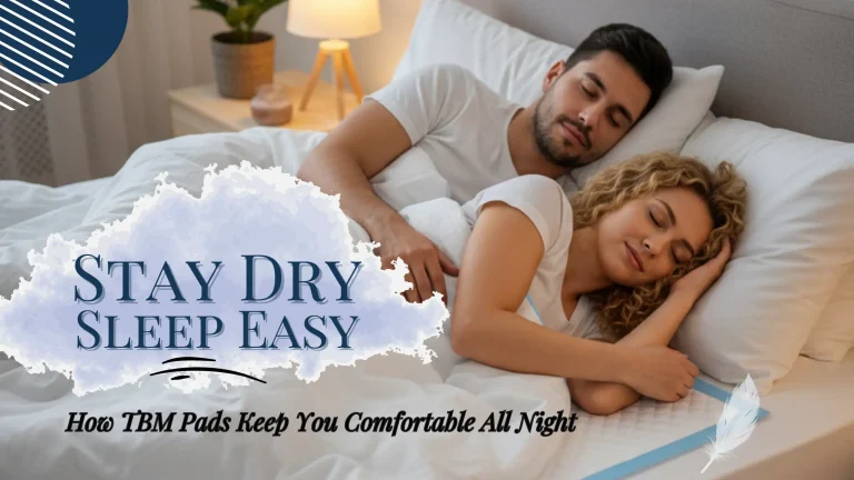 Read more about the article Stay Dry Sleep Easy | 5 Ways How TBM Pads Keep You Comfortable All Night
