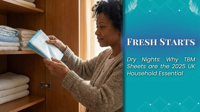 Read more about the article Fresh Starts & Dry Nights Why incontinence Sheets UK 2025