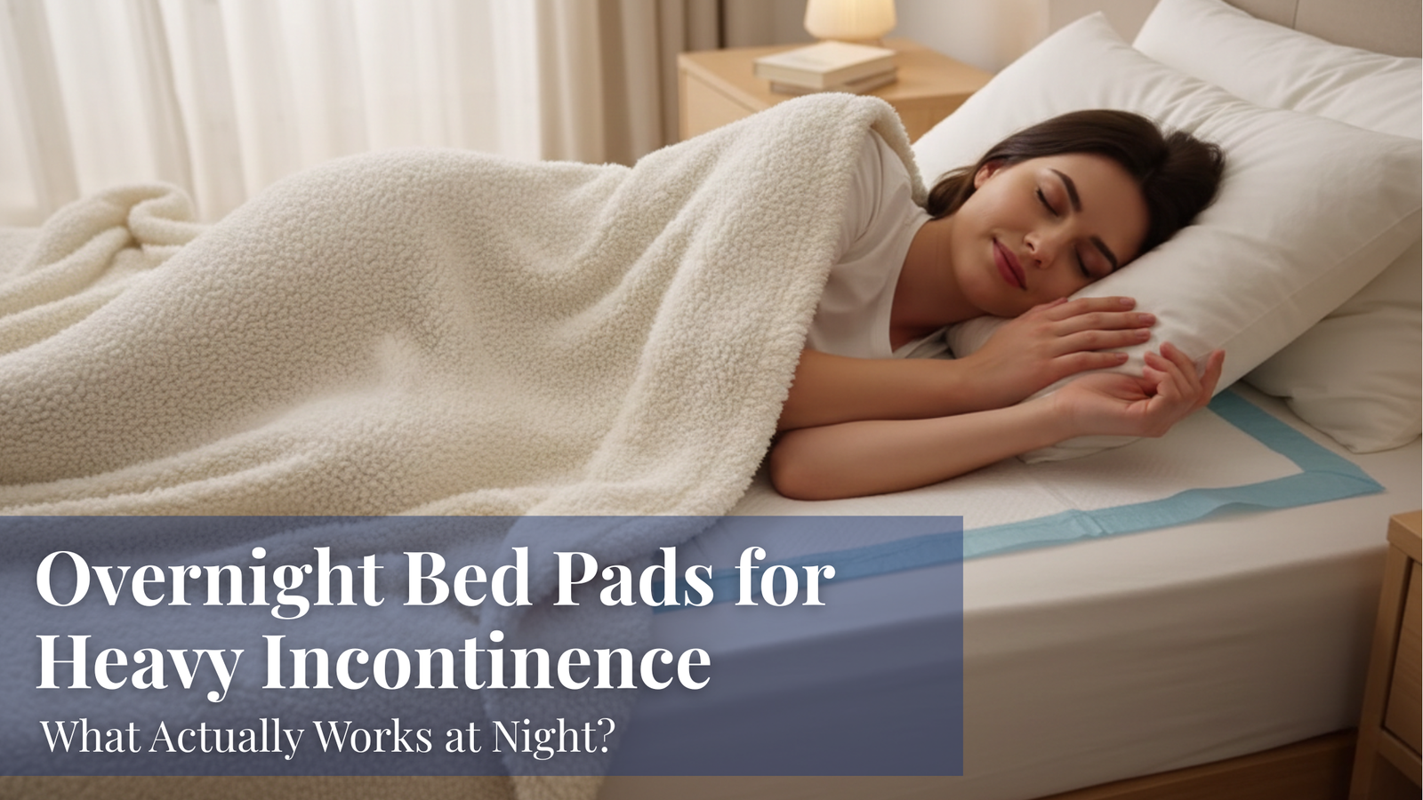 You are currently viewing Overnight Bed Pads for Heavy Incontinence: What Actually Works at Night? (UK Guide) 2026