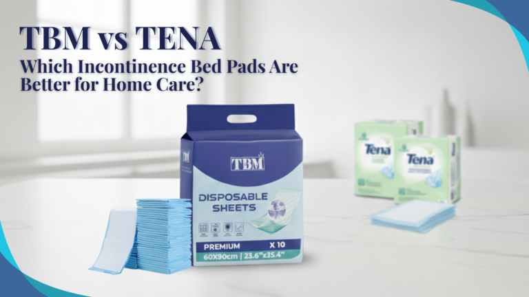 Read more about the article TBM vs TENA: Which Incontinence Bed Pads Are Better for Home Care? 2026