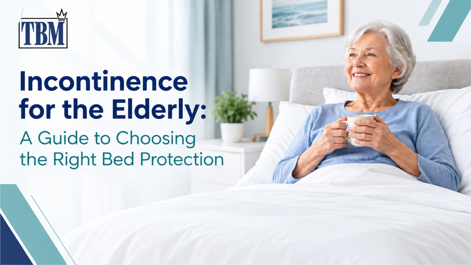 Disposable bed pad used across multiple settings including a bed, sofa, wheelchair, and travel